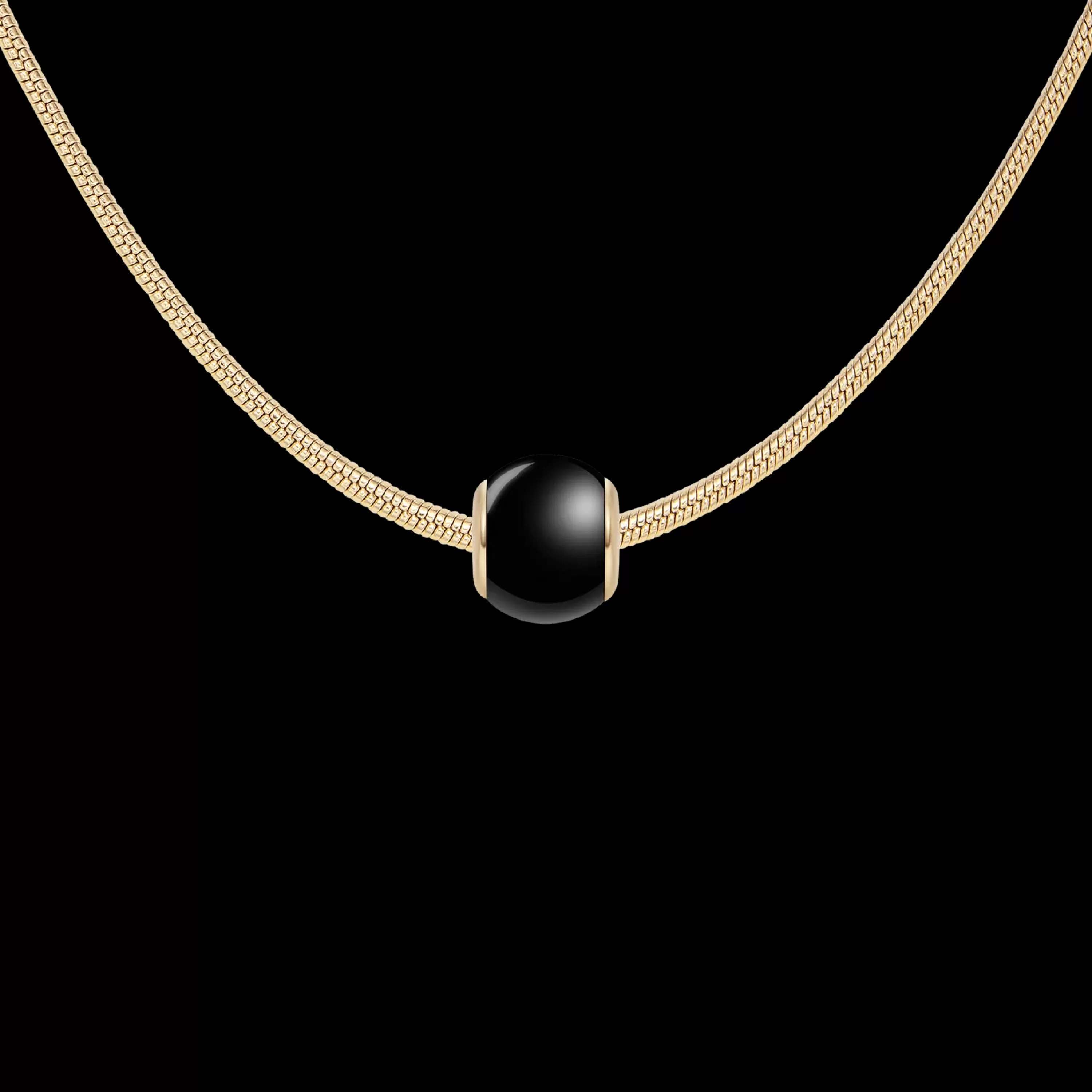 Daniel Wellington Anhänger-Black Orb Charm G