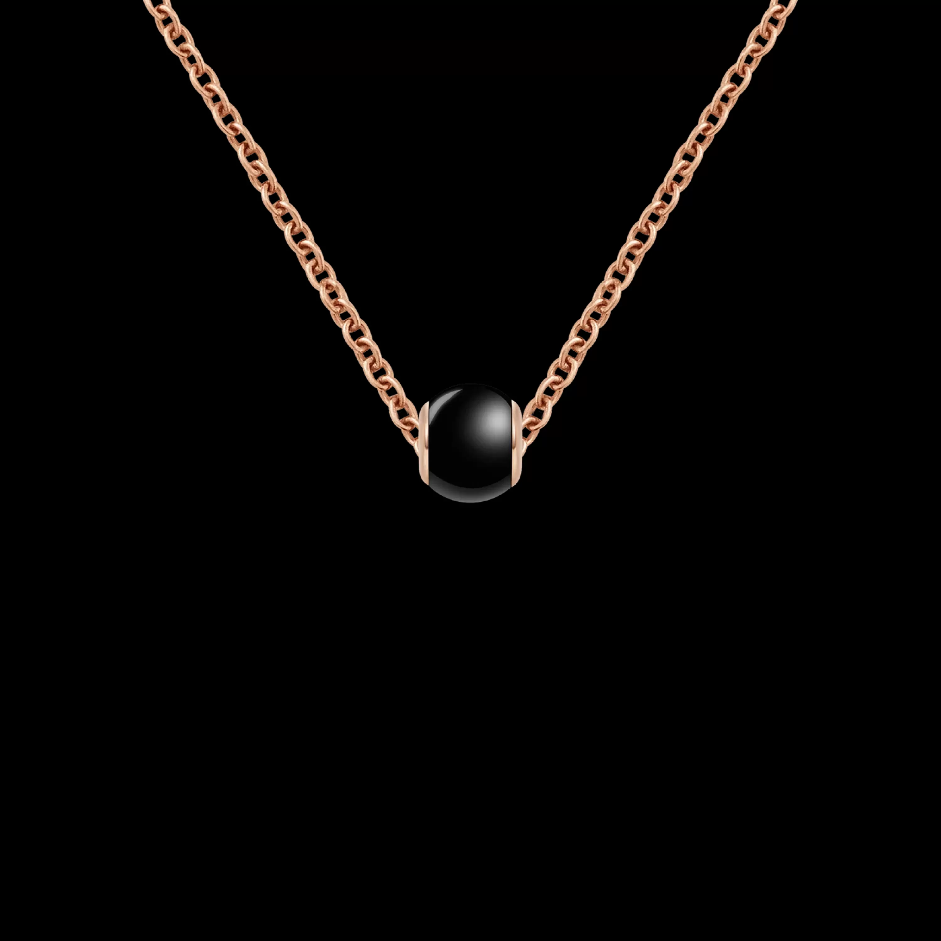 Daniel Wellington Anhänger-Black Orb Charm Rg