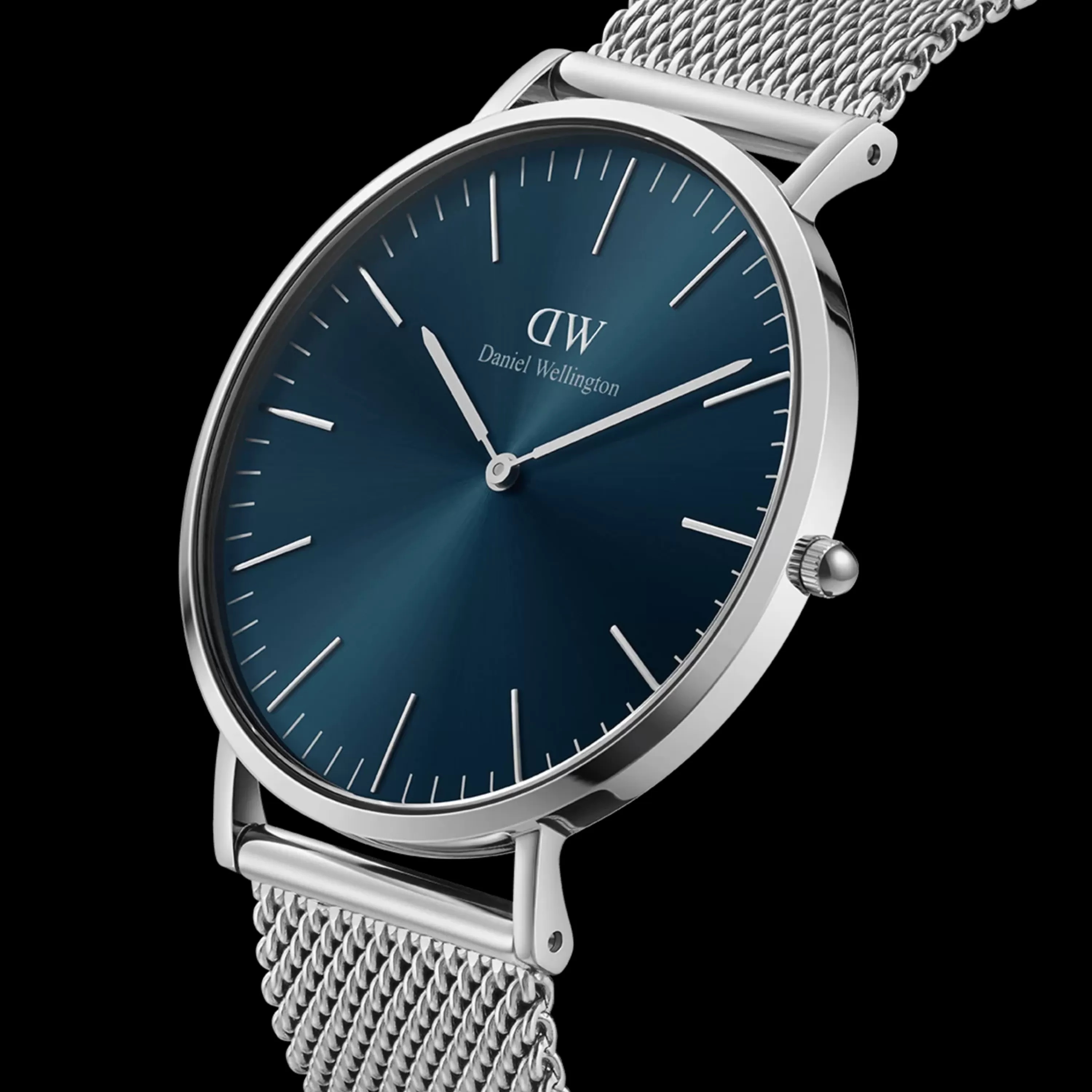 Herren Daniel Wellington Herrenuhren-Classic Mesh Arctic
