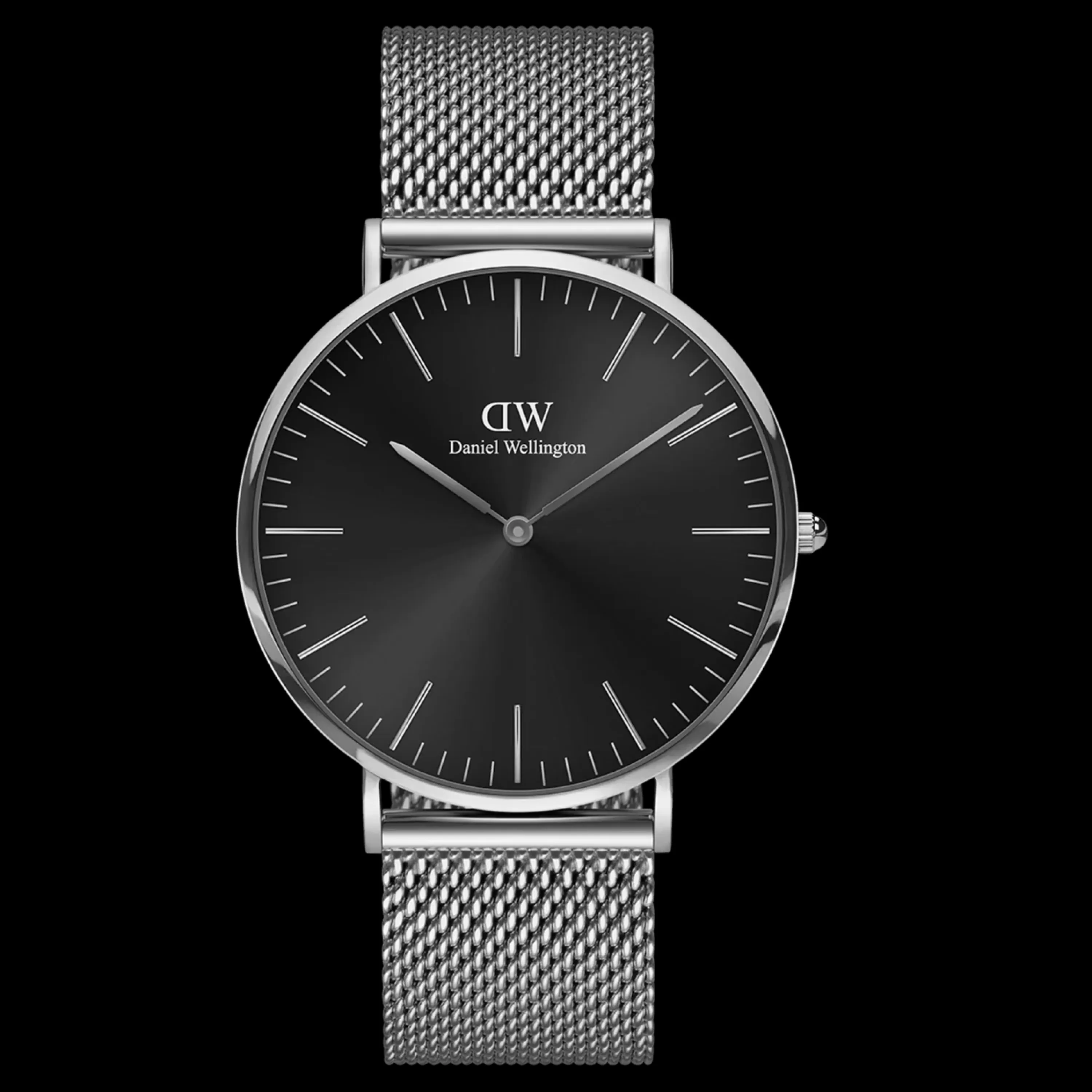 Herren Daniel Wellington Herrenuhren-Classic Mesh Onyx