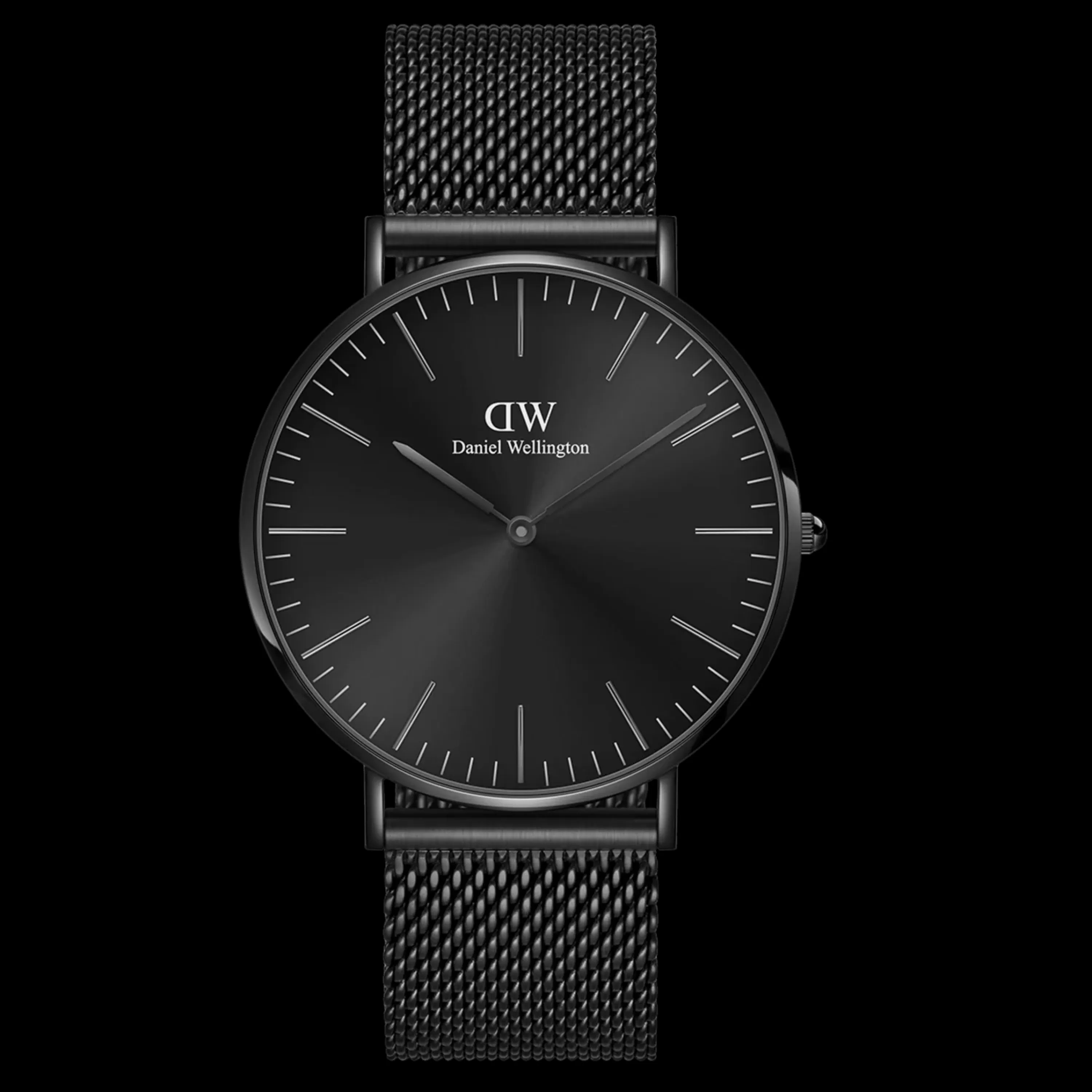 Herren Daniel Wellington Herrenuhren-Classic Mesh Onyx