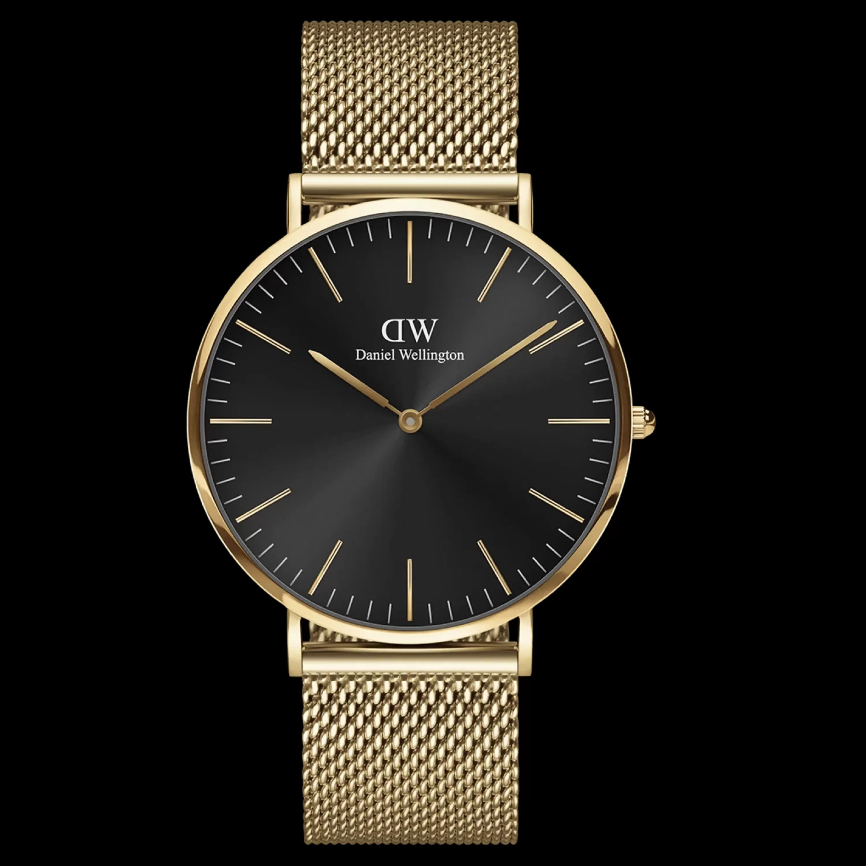 Herren Daniel Wellington Herrenuhren-Classic Mesh Onyx