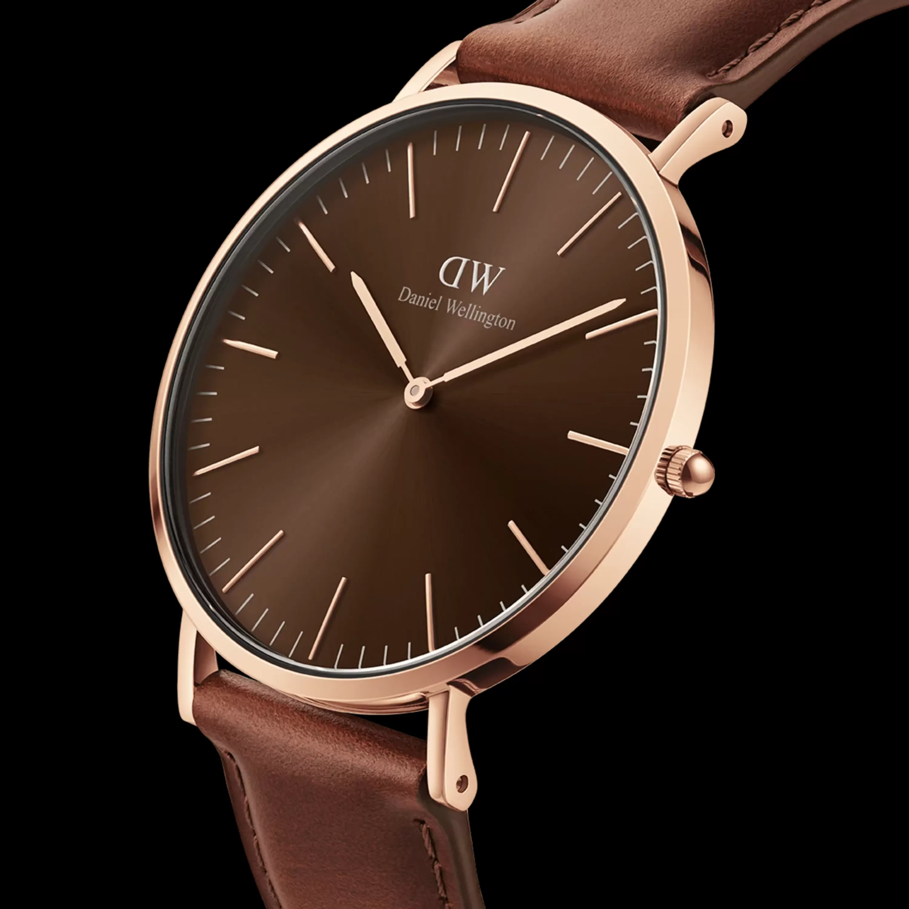 Herren Daniel Wellington Herrenuhren-Classic St Mawes Amber