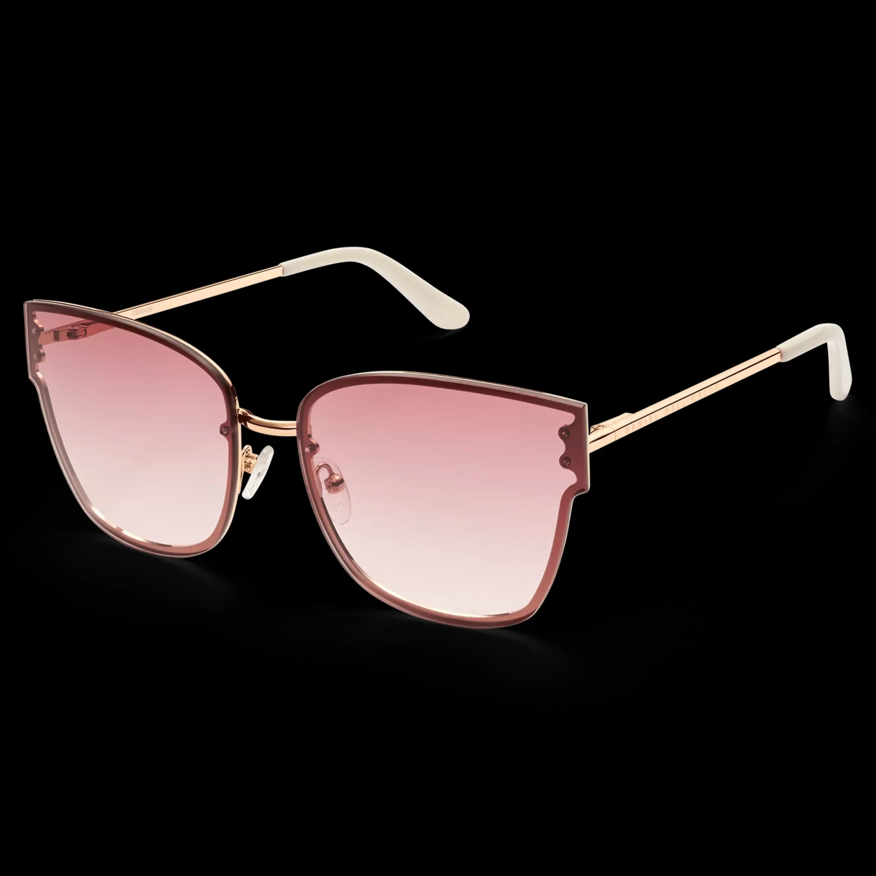 Daniel Wellington Sonnenbrillen-Grande Steel Pink Gradient