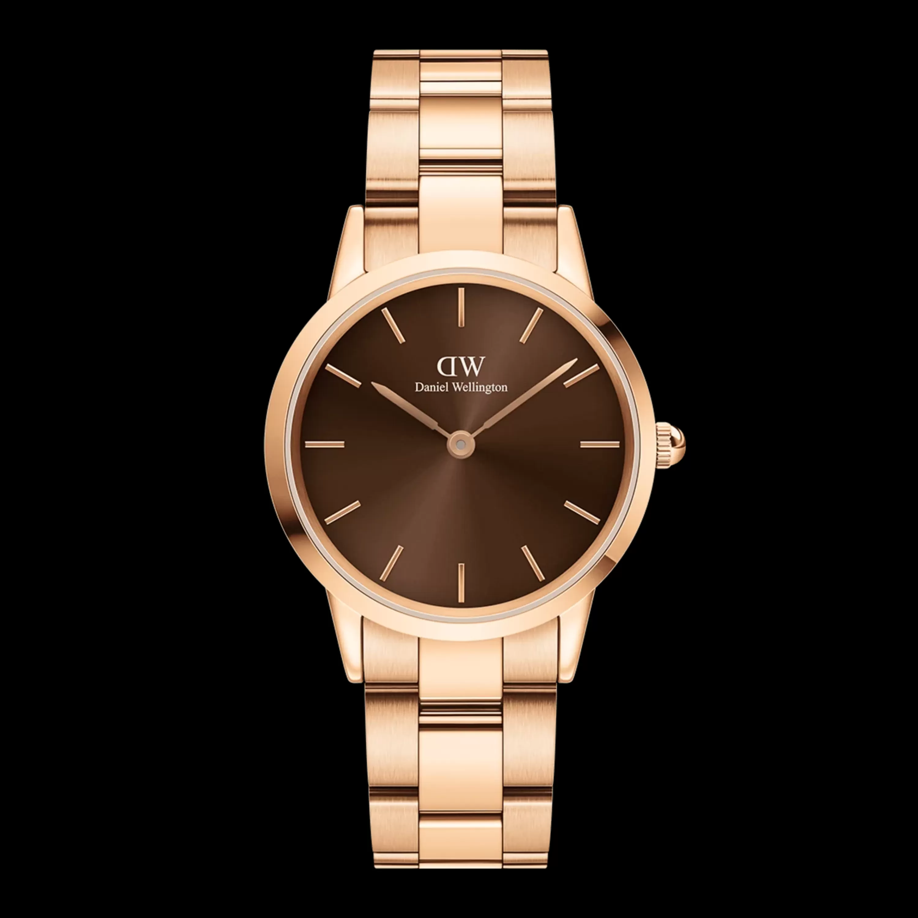 Damen Daniel Wellington Damenuhren-Iconic Link Amber