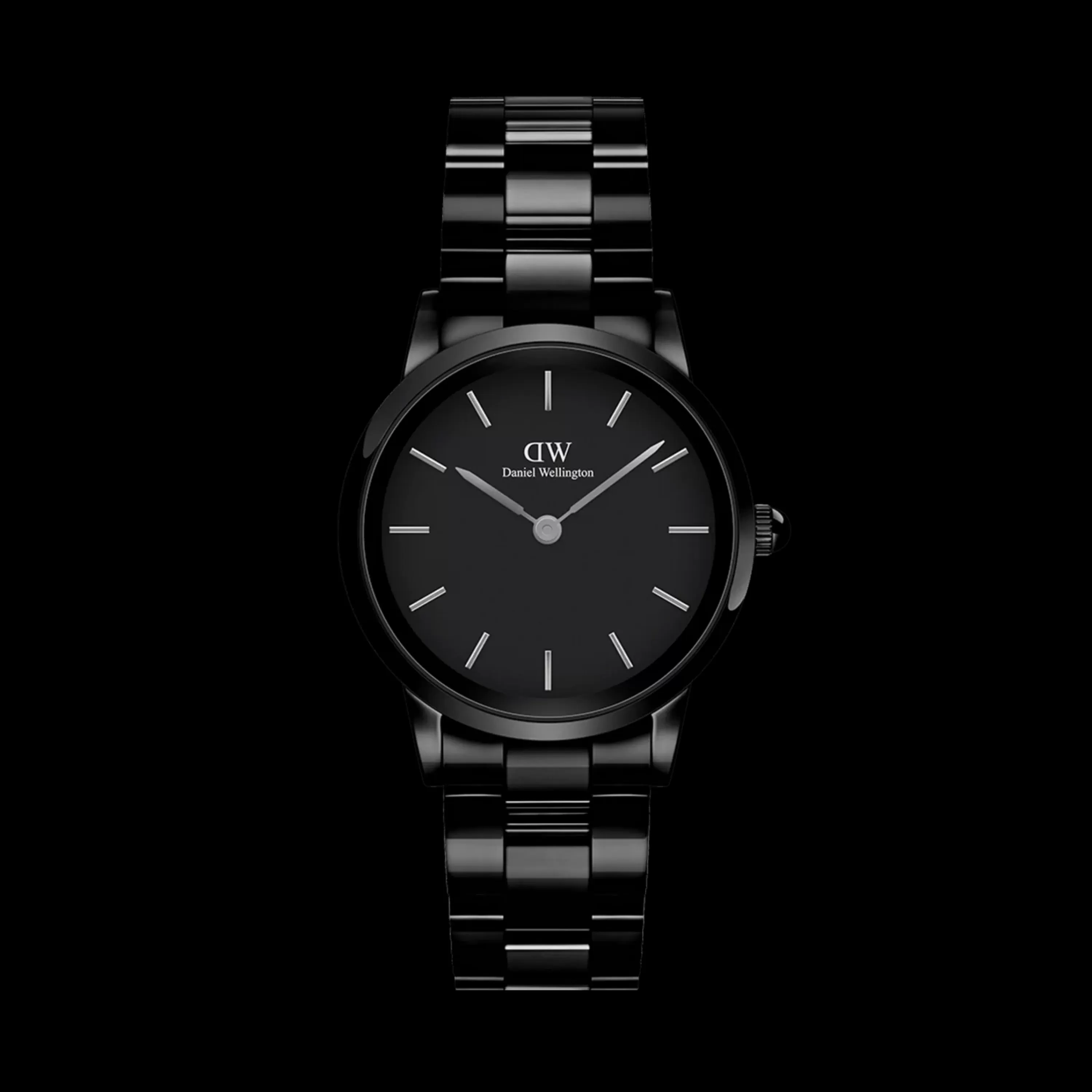 Damen Daniel Wellington Damenuhren-Iconic Link Ceramic
