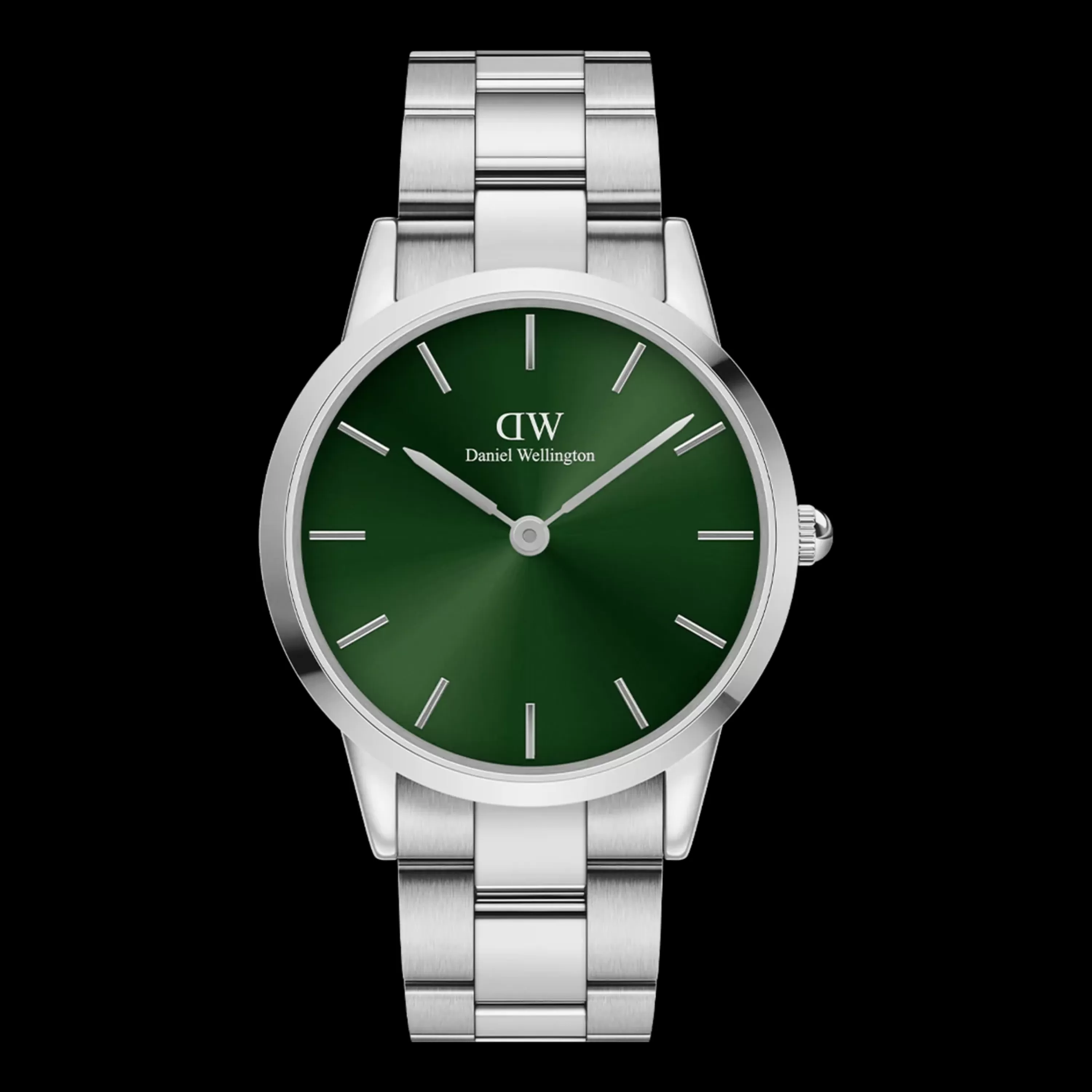 Damen Daniel Wellington Damenuhren-Iconic Link Emerald S