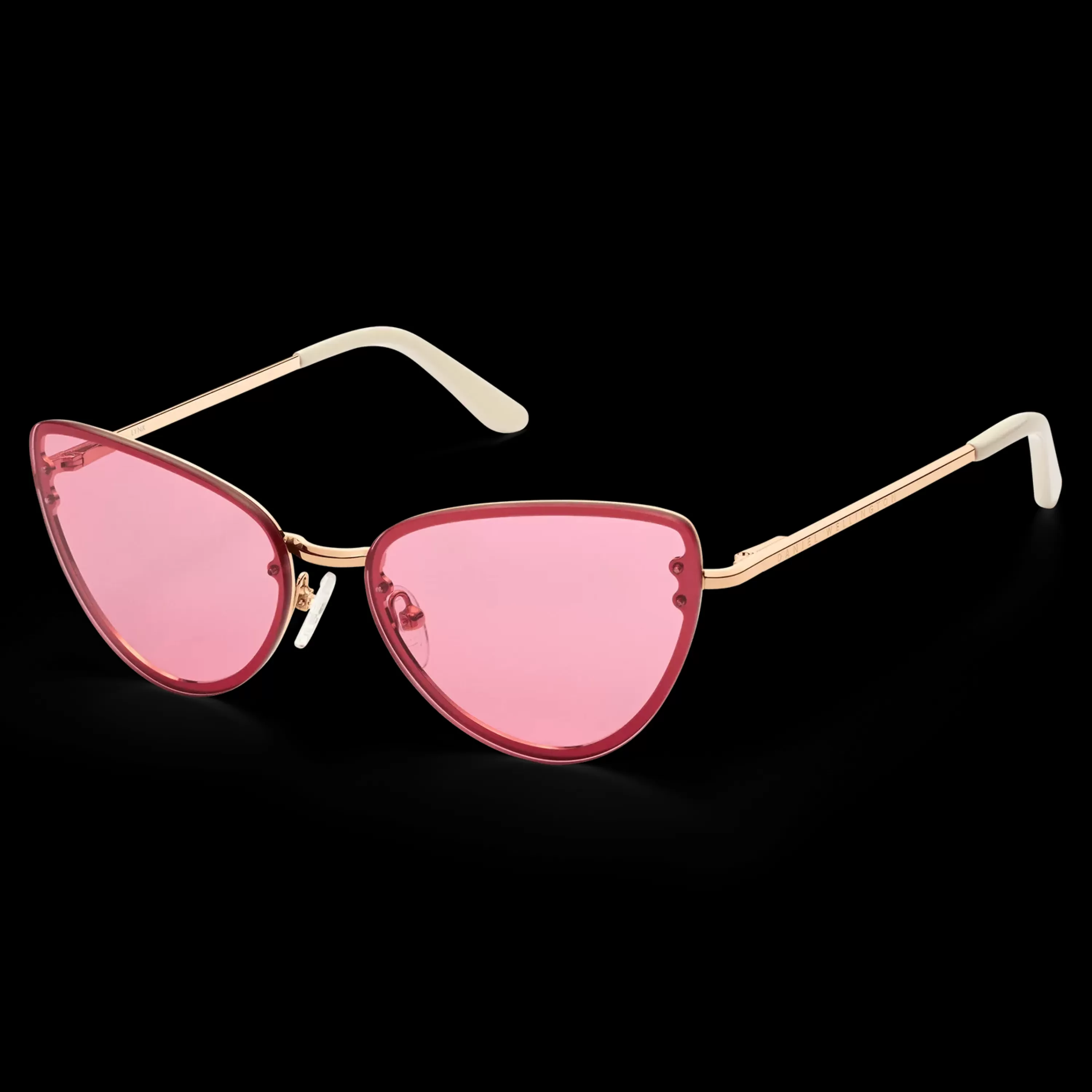 Daniel Wellington Sonnenbrillen-Lynx Steel Pink Gradient
