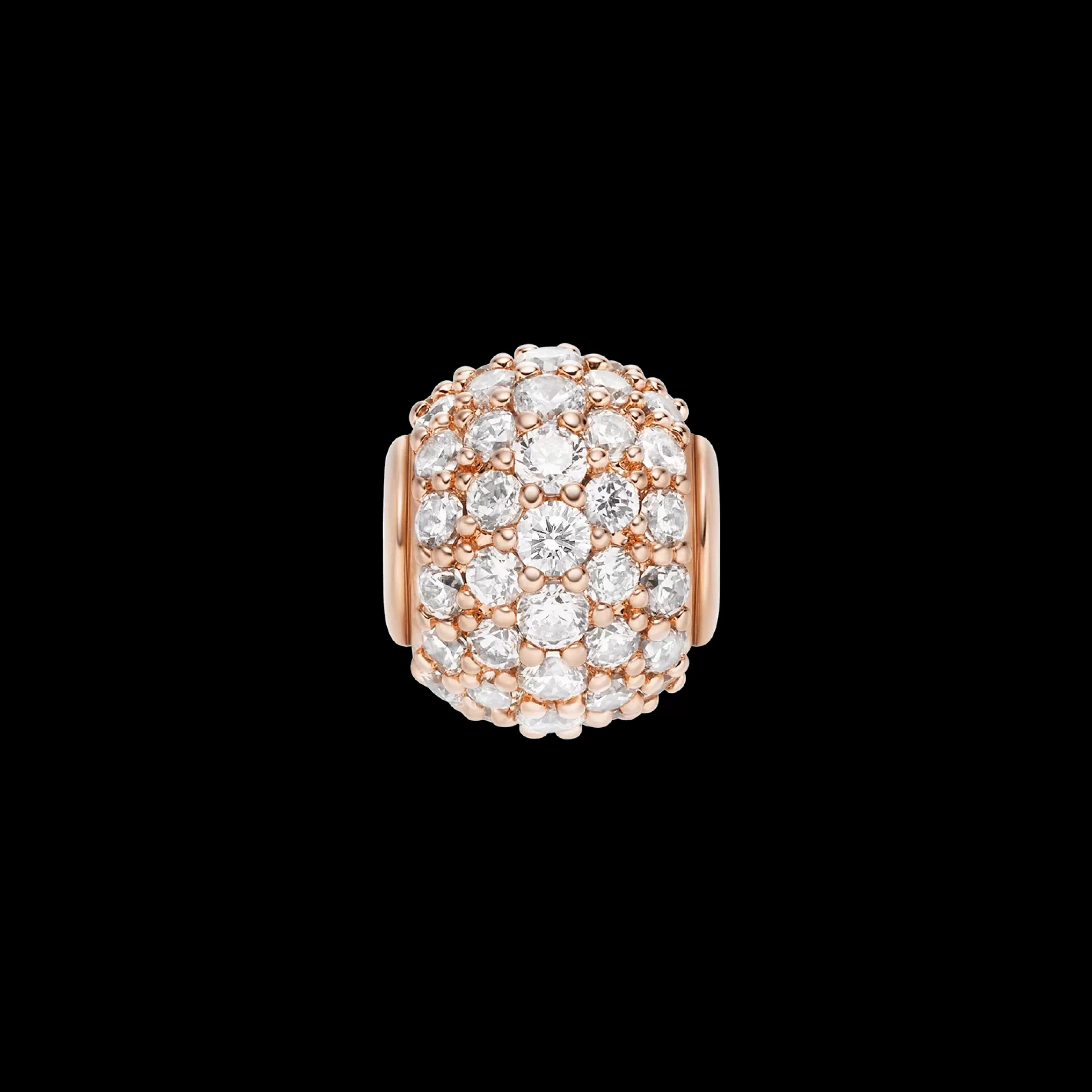 Daniel Wellington Anhänger-Pave Orb White Crystal Charm