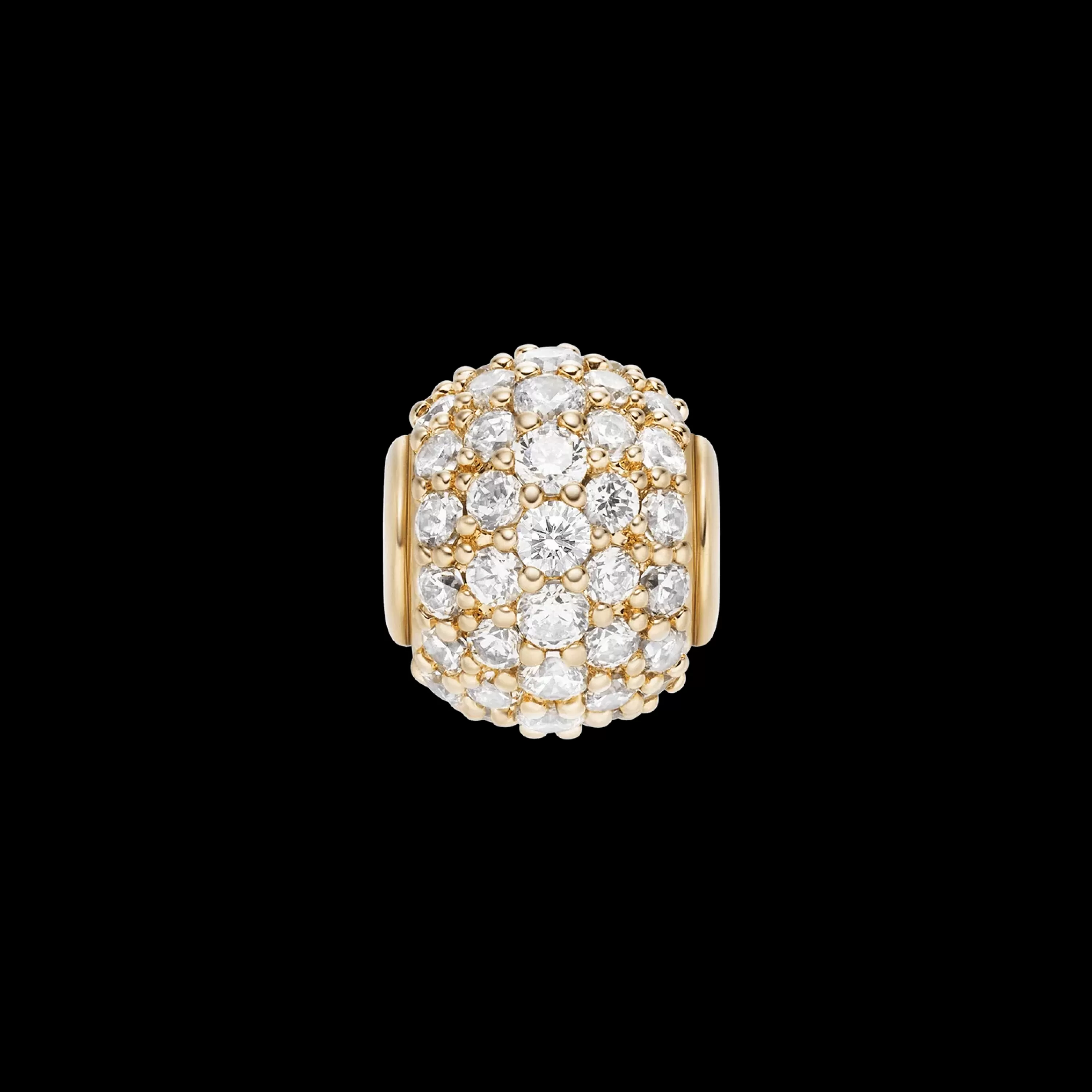 Daniel Wellington Anhänger-Pave Orb White Crystal Charm
