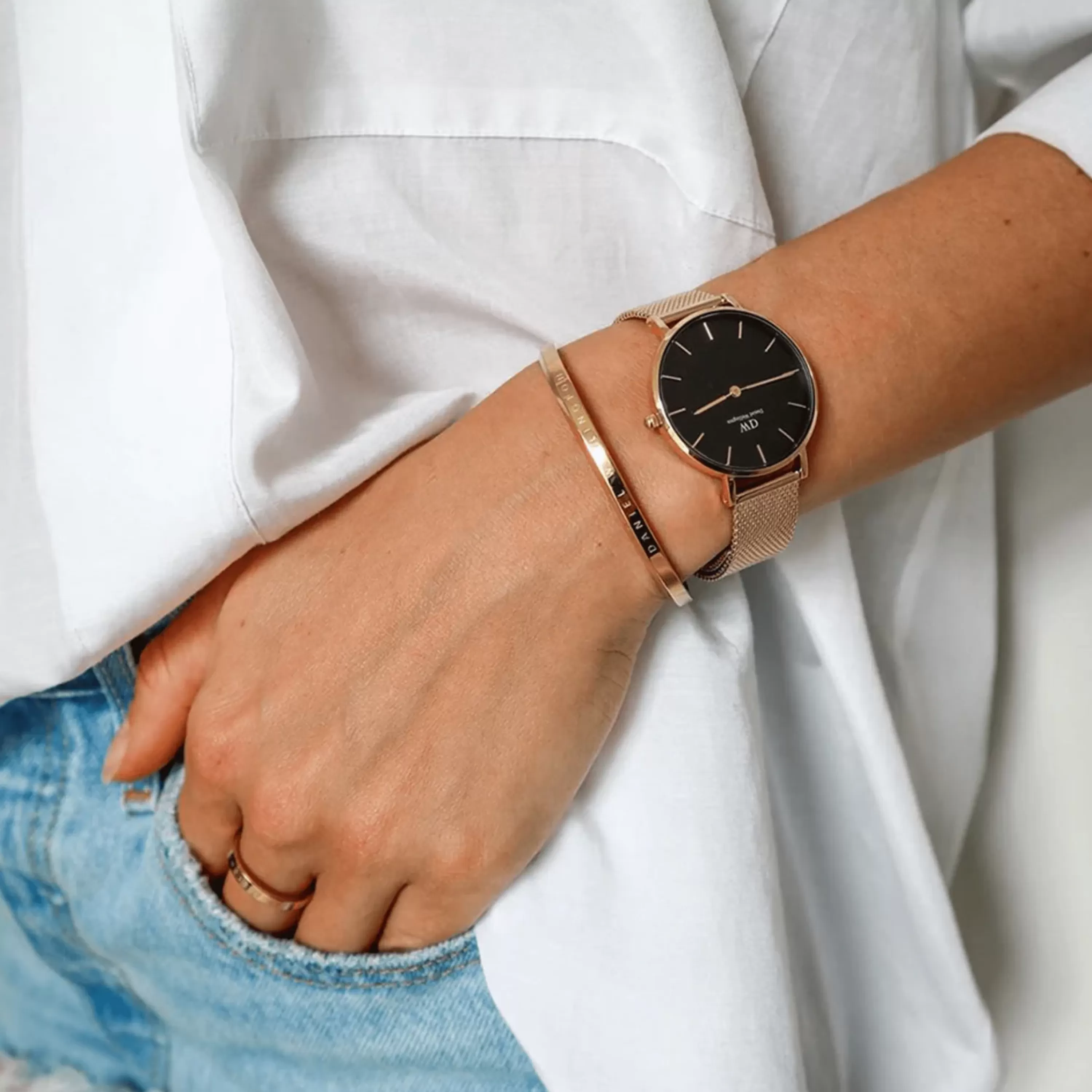 Damen Daniel Wellington Damenuhren-Petite Ever B