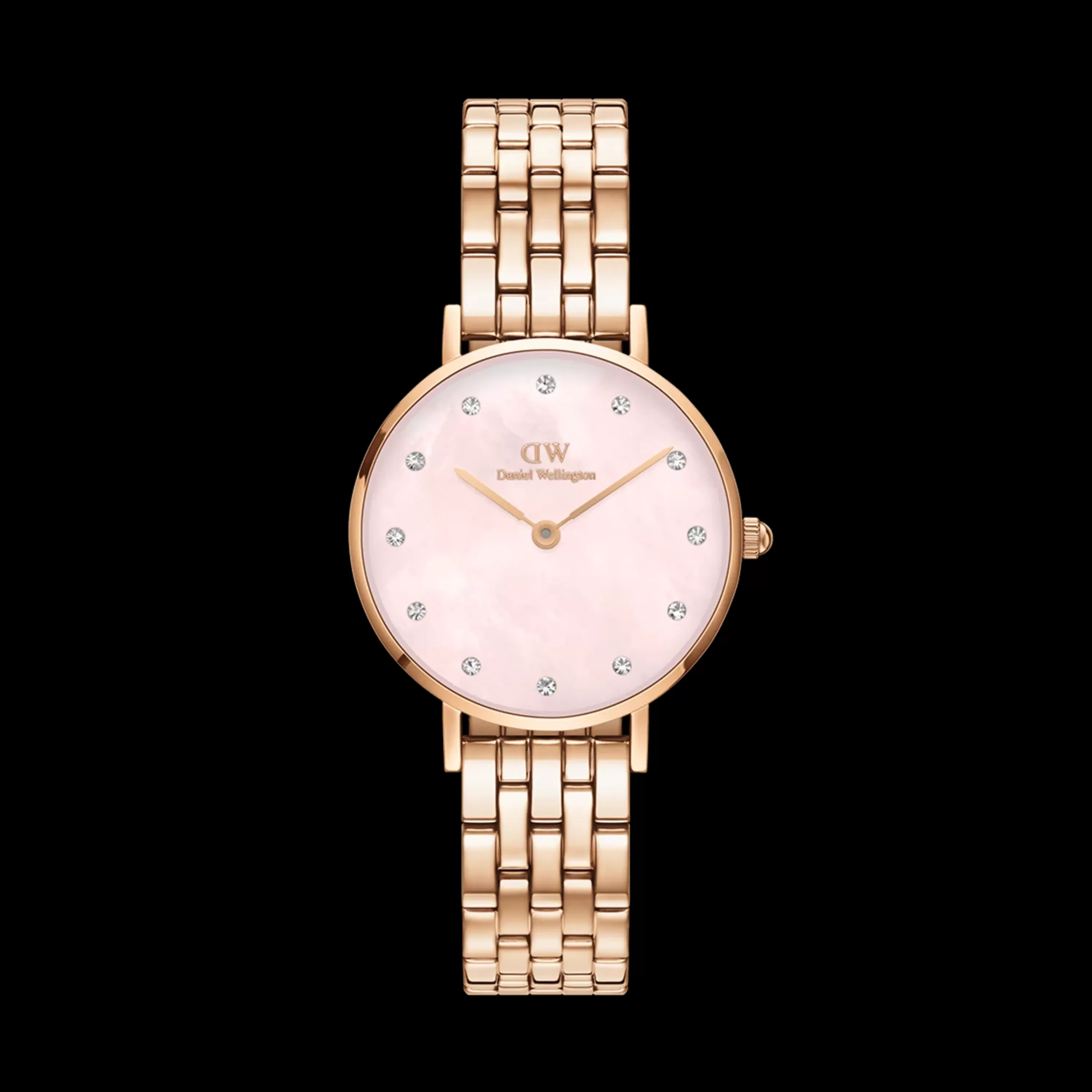 Damen Daniel Wellington Damenuhren-Petite Lumine 5-Link Melrose Mop