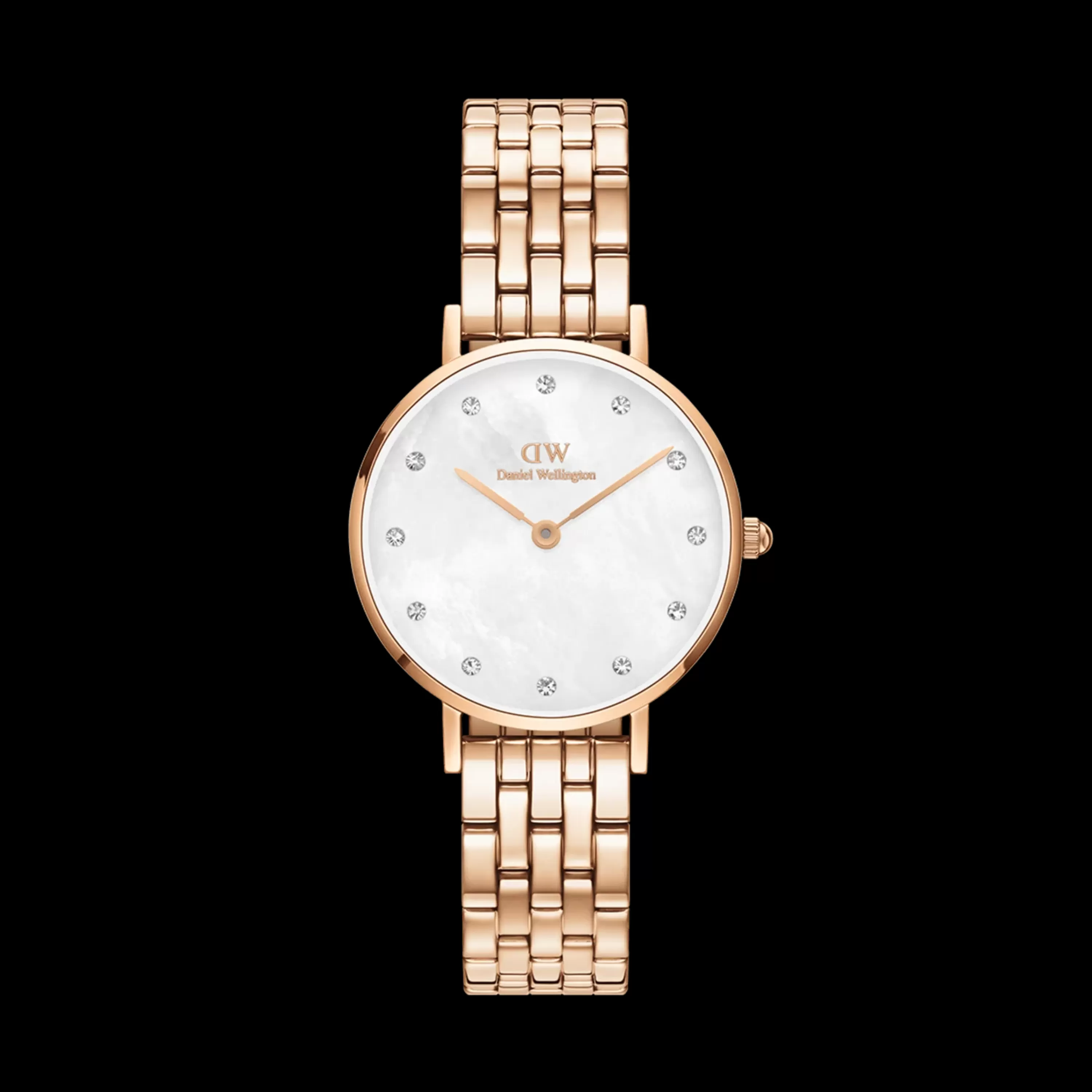 Damen Daniel Wellington Damenuhren-Petite Lumine 5-Link Melrose Mop