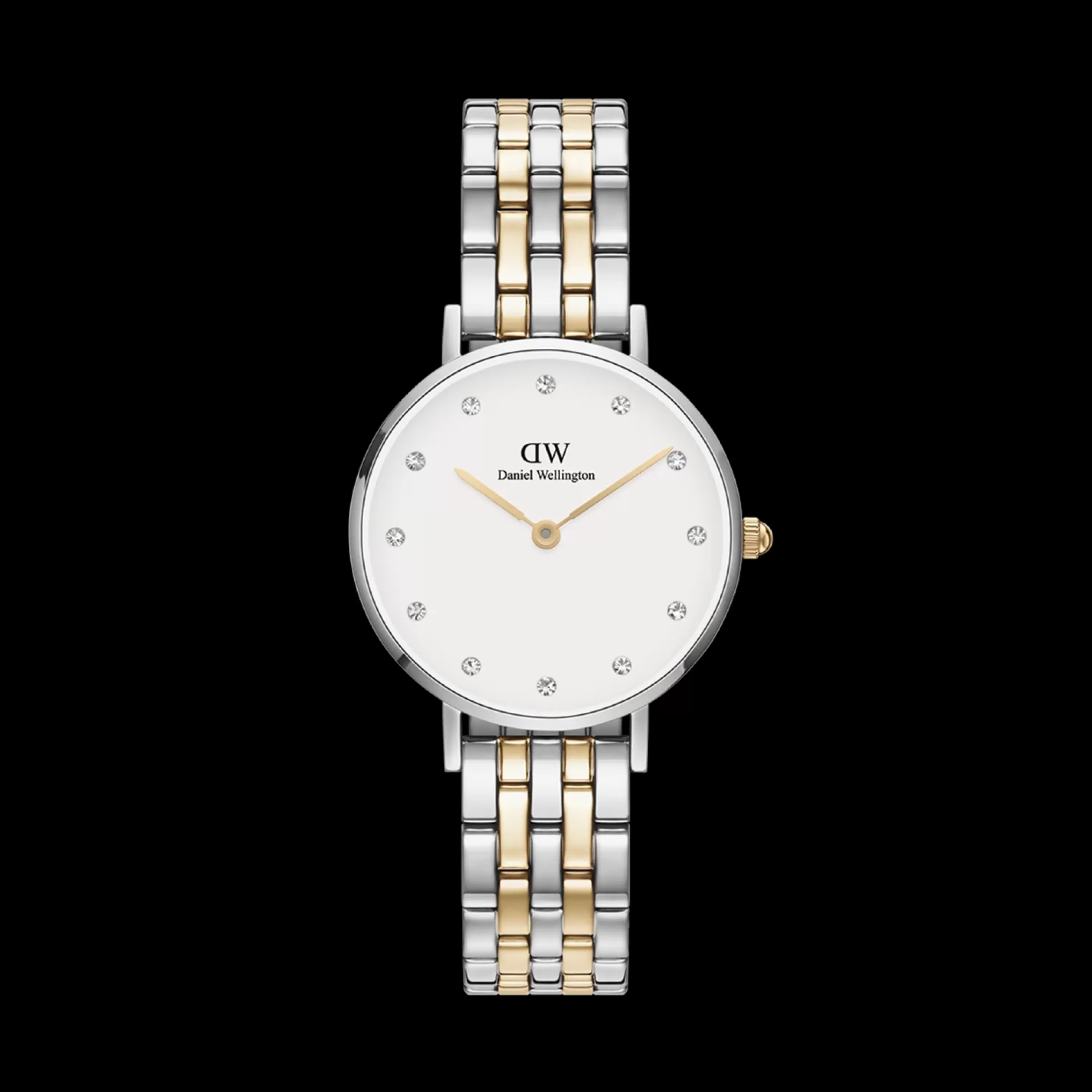 Damen Daniel Wellington Damenuhren-Petite Lumine 5-Link Two-Tone