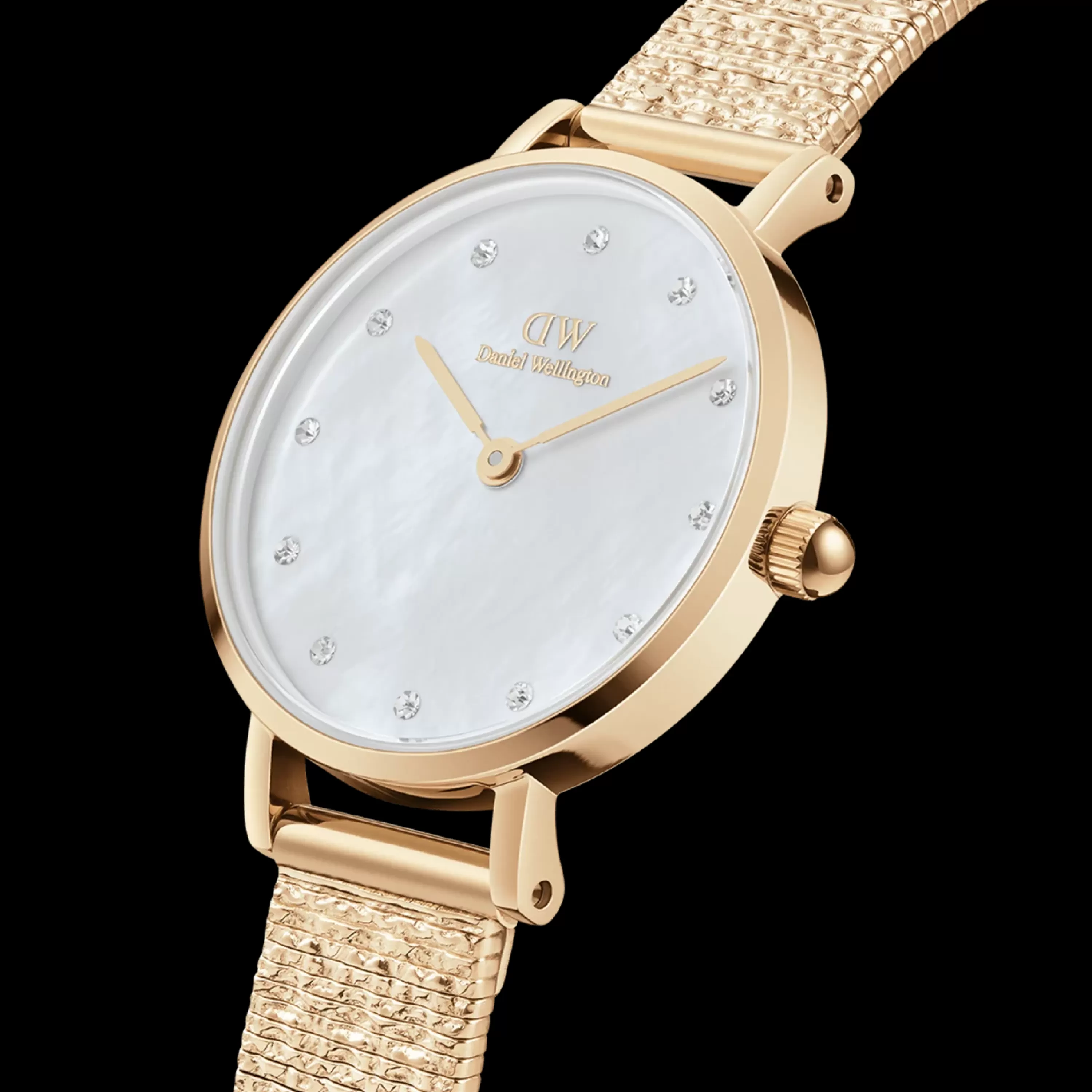 Damen Daniel Wellington Damenuhren-Petite Lumine Pressed Piano Mop