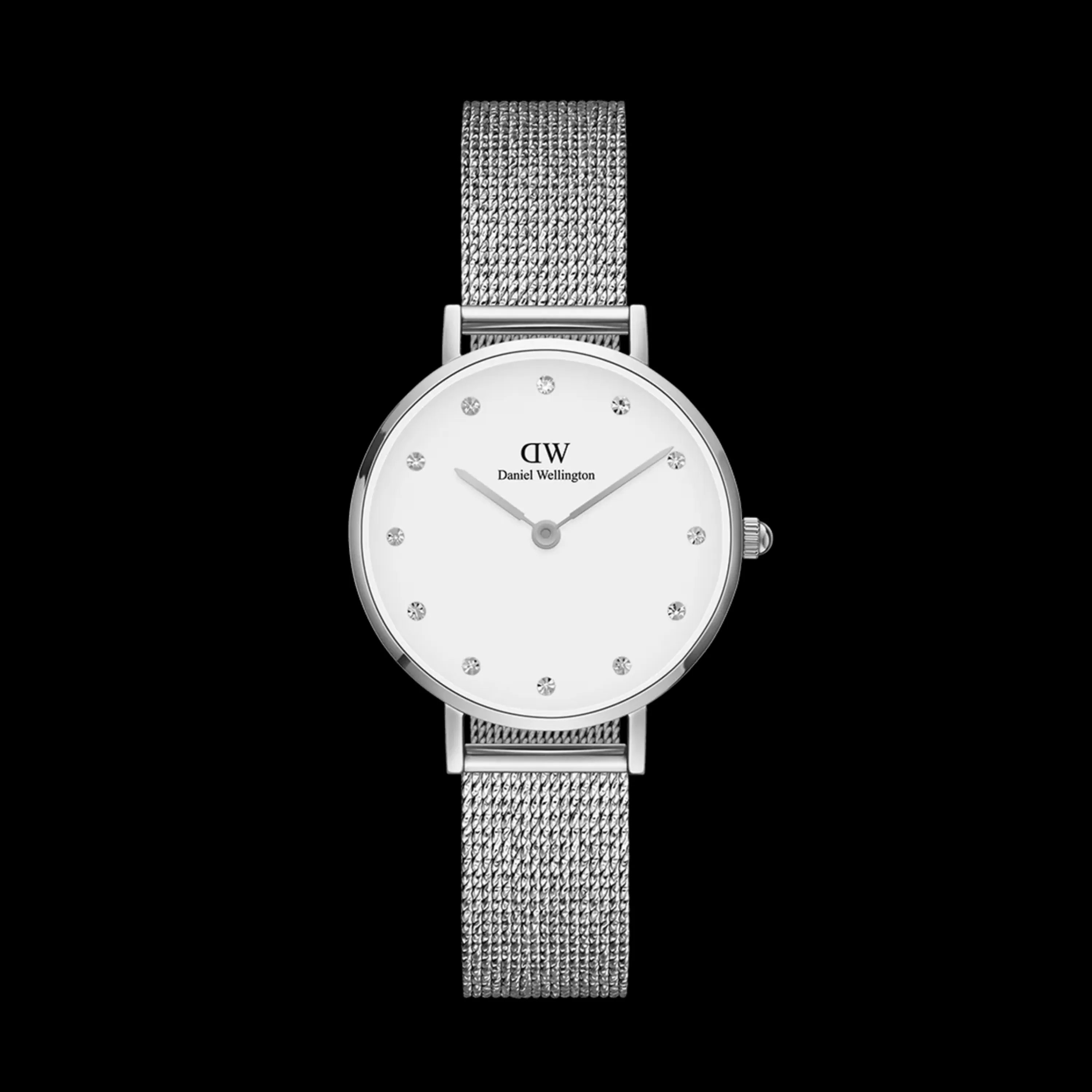 Damen Daniel Wellington Damenuhren-Petite Lumine Pressed Sterling