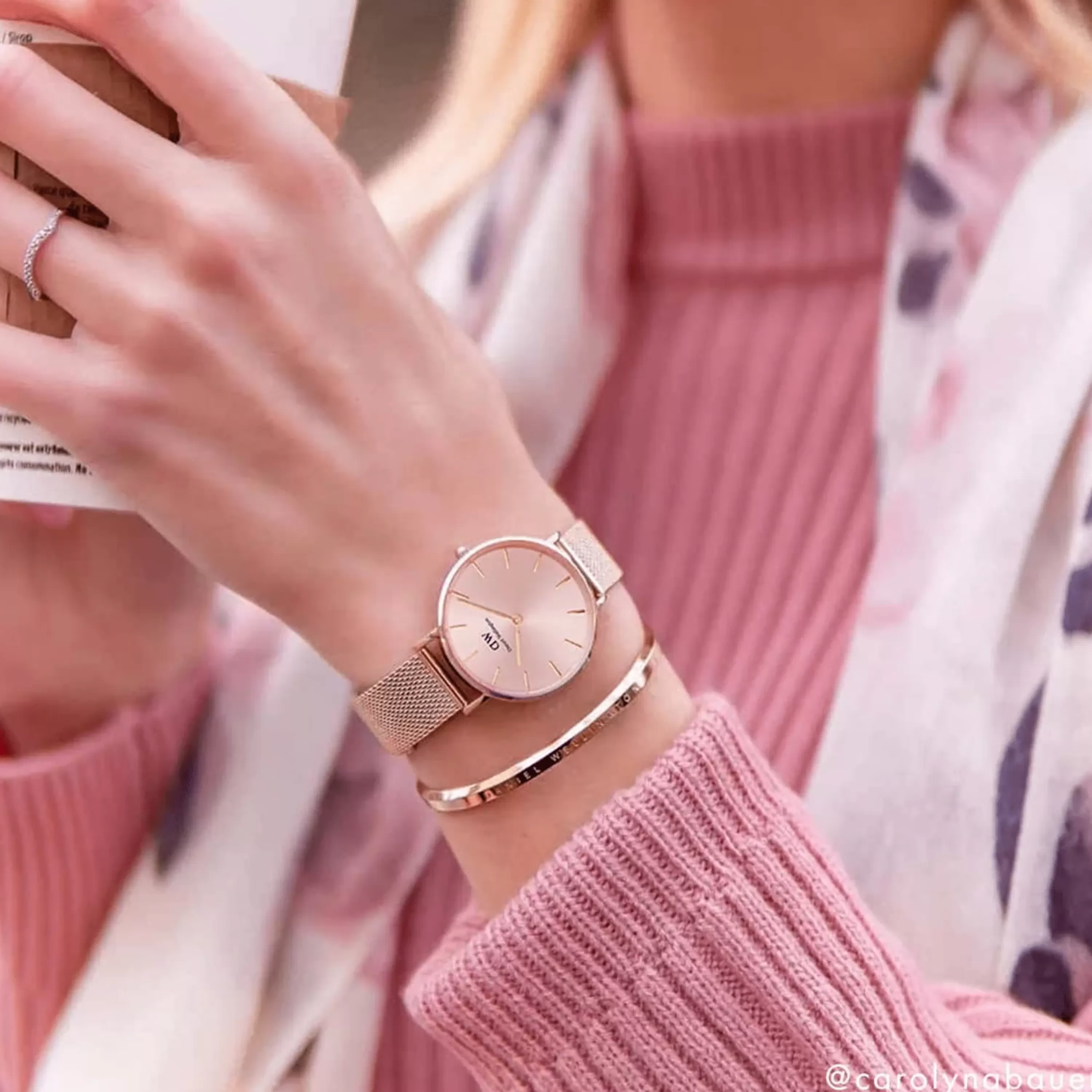 Damen Daniel Wellington Damenuhren-Petite Melrose