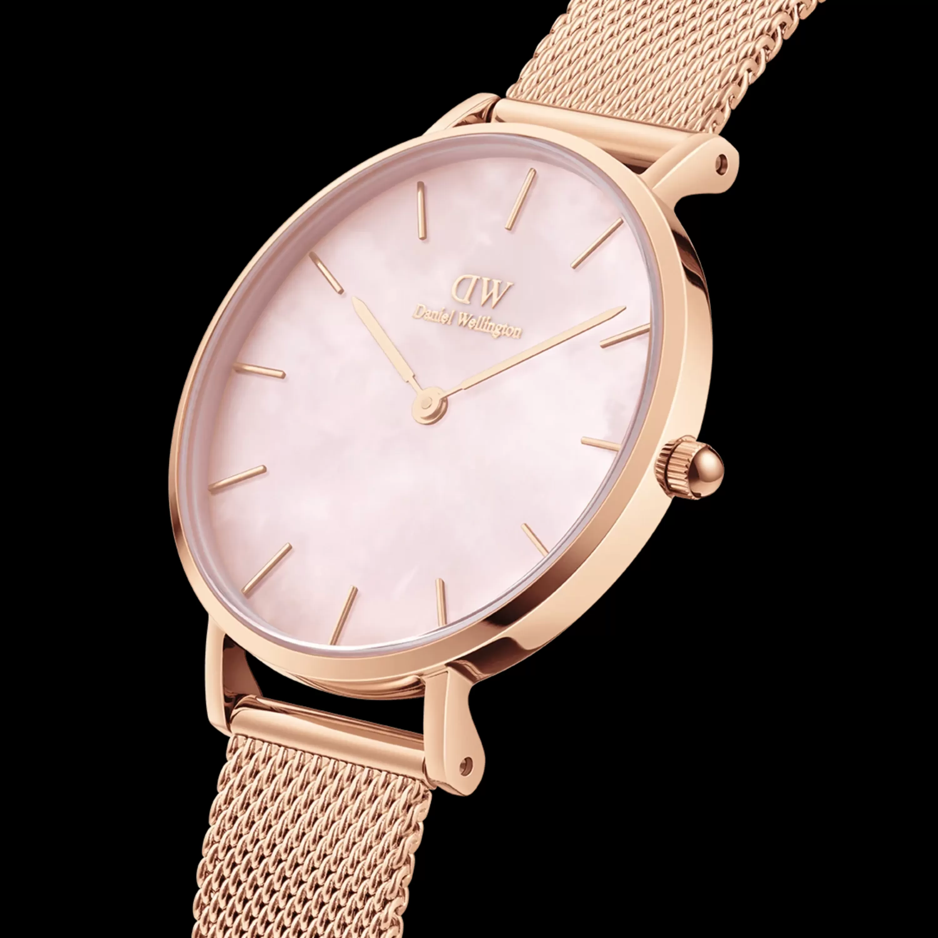 Damen Daniel Wellington Damenuhren-Petite Melrose Pearl Mop