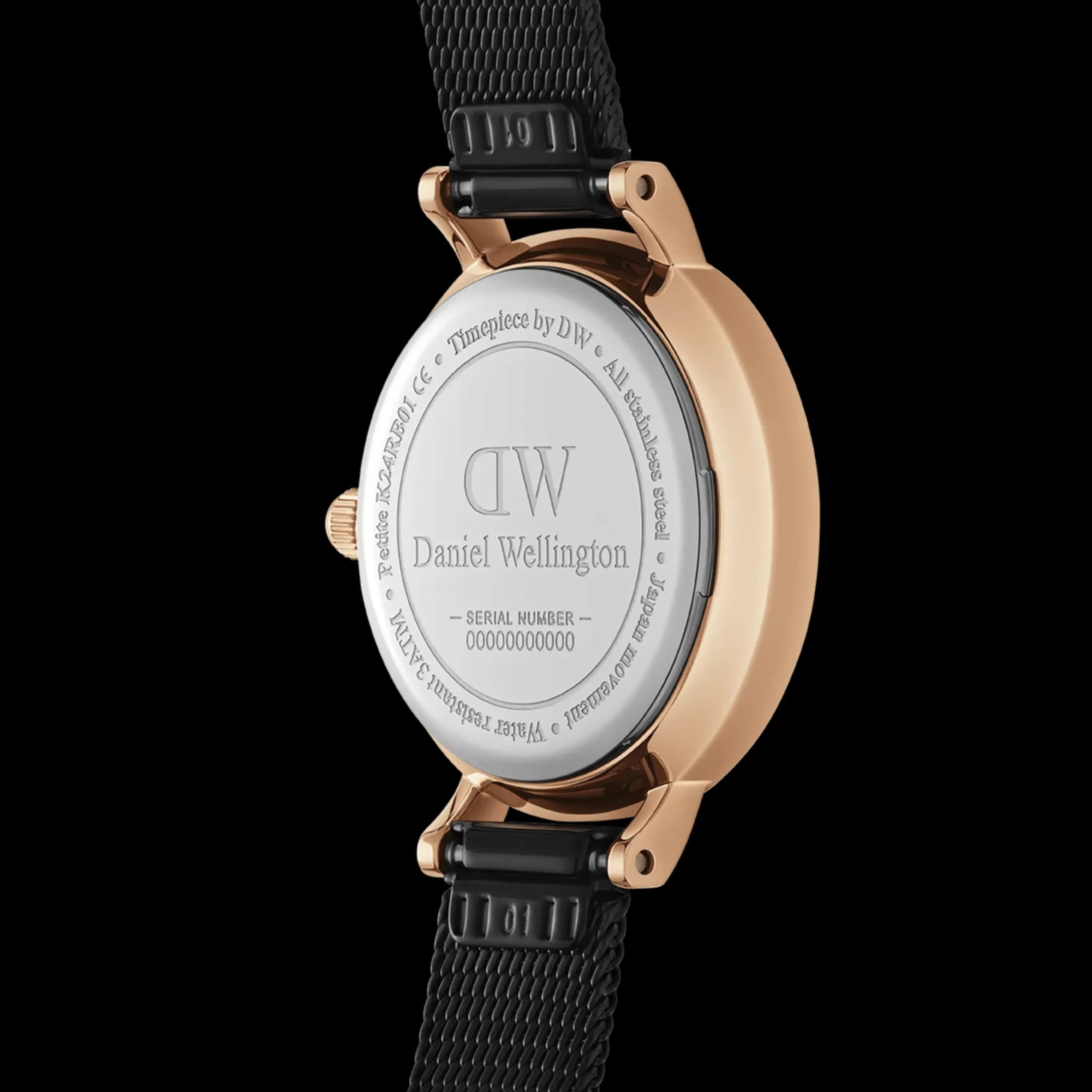 Damen Daniel Wellington Damenuhren-Petite Pressed Ashfield