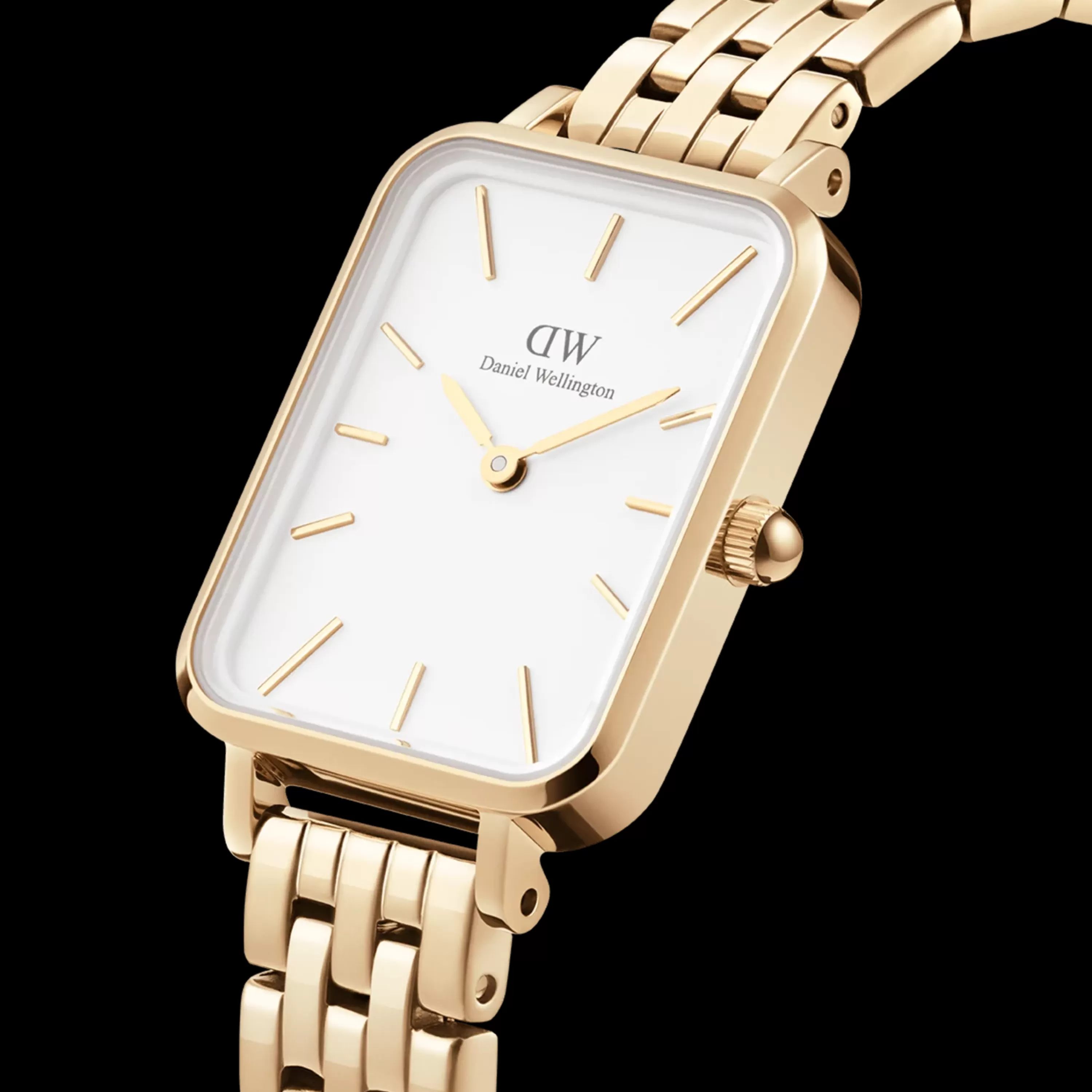 Damen Daniel Wellington Damenuhren-Quadro 5-Link Ever
