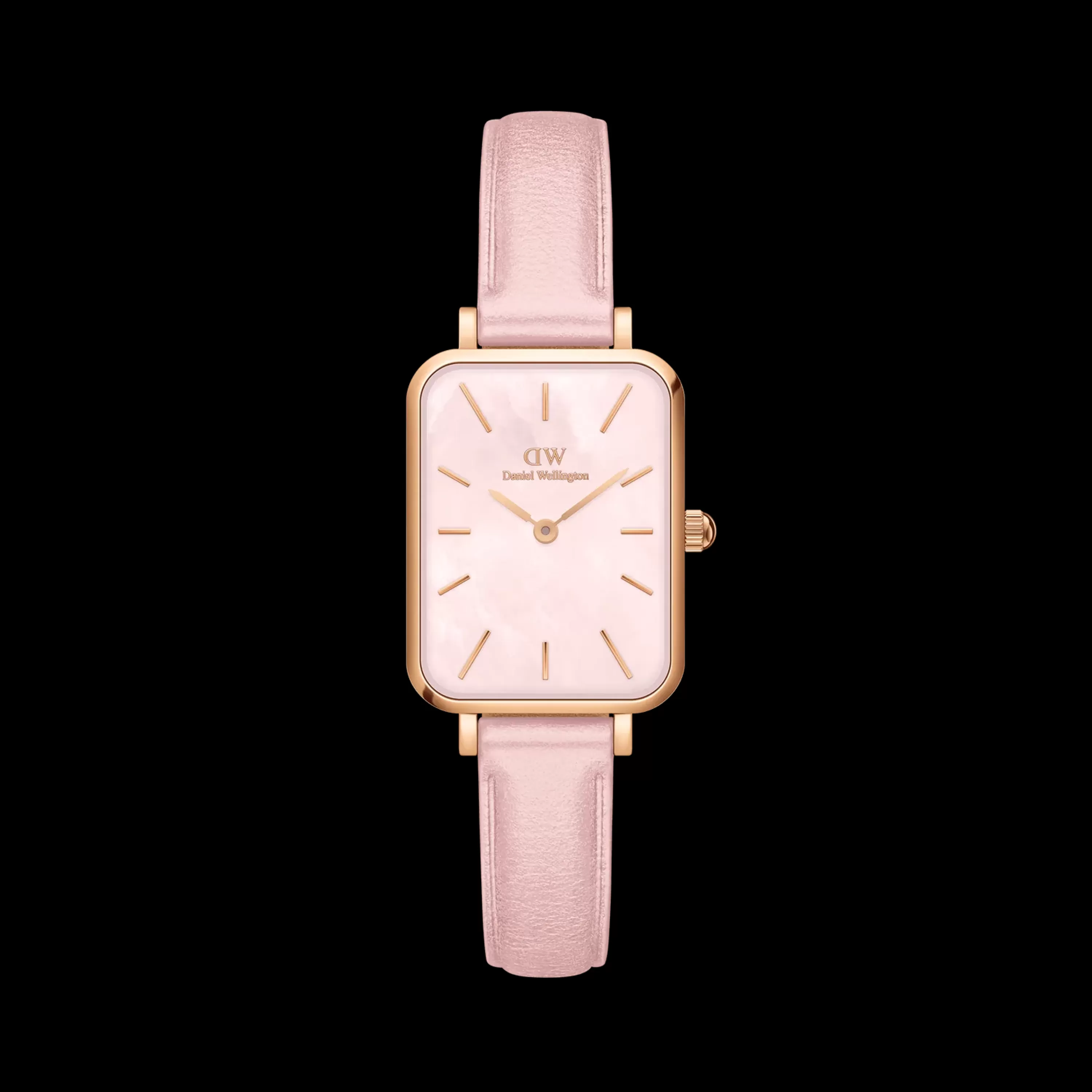 Damen Daniel Wellington Damenuhren-Quadro Cherry Blossom Mop