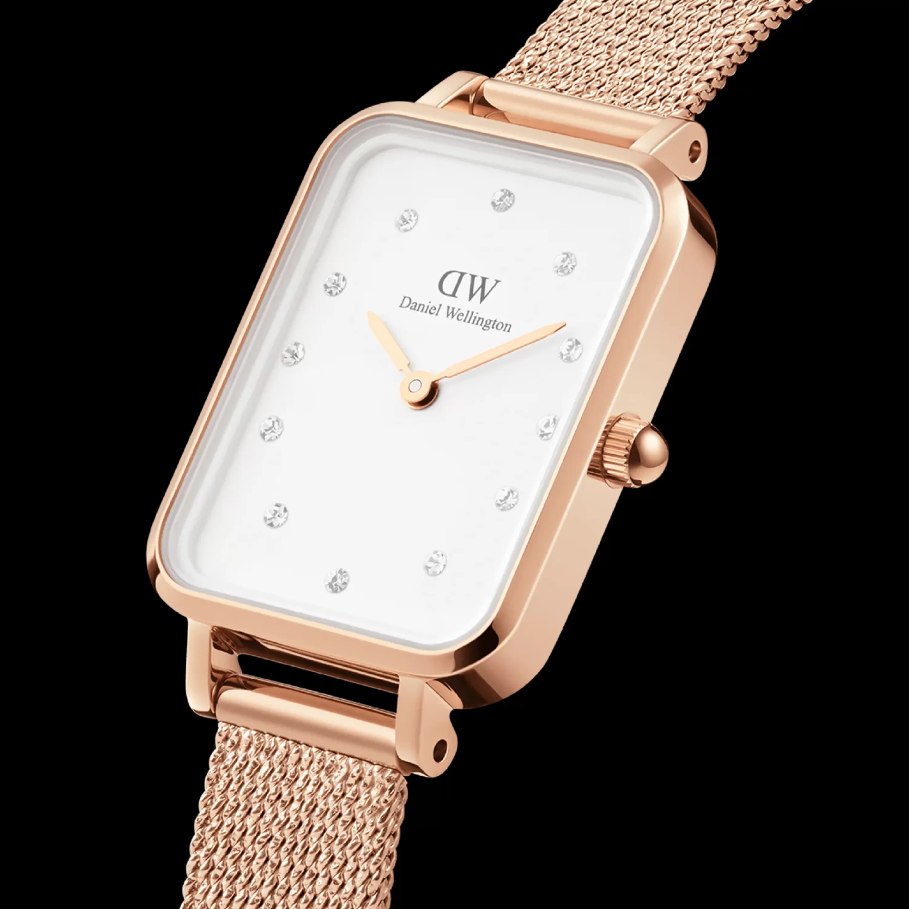 Damen Daniel Wellington Damenuhren-Quadro Lumine Pressed Melrose