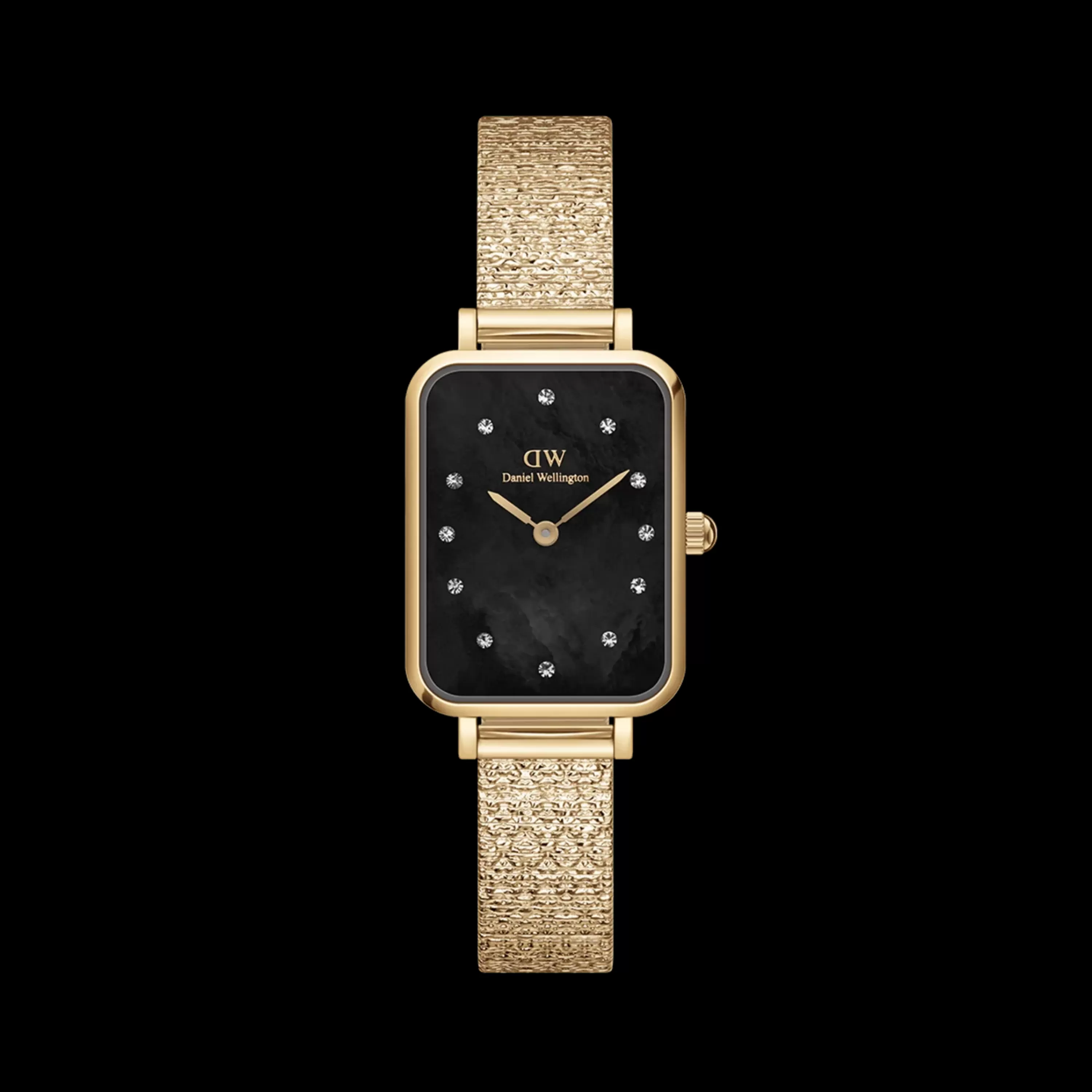 Damen Daniel Wellington Damenuhren-Quadro Lumine Pressed Piano Mop