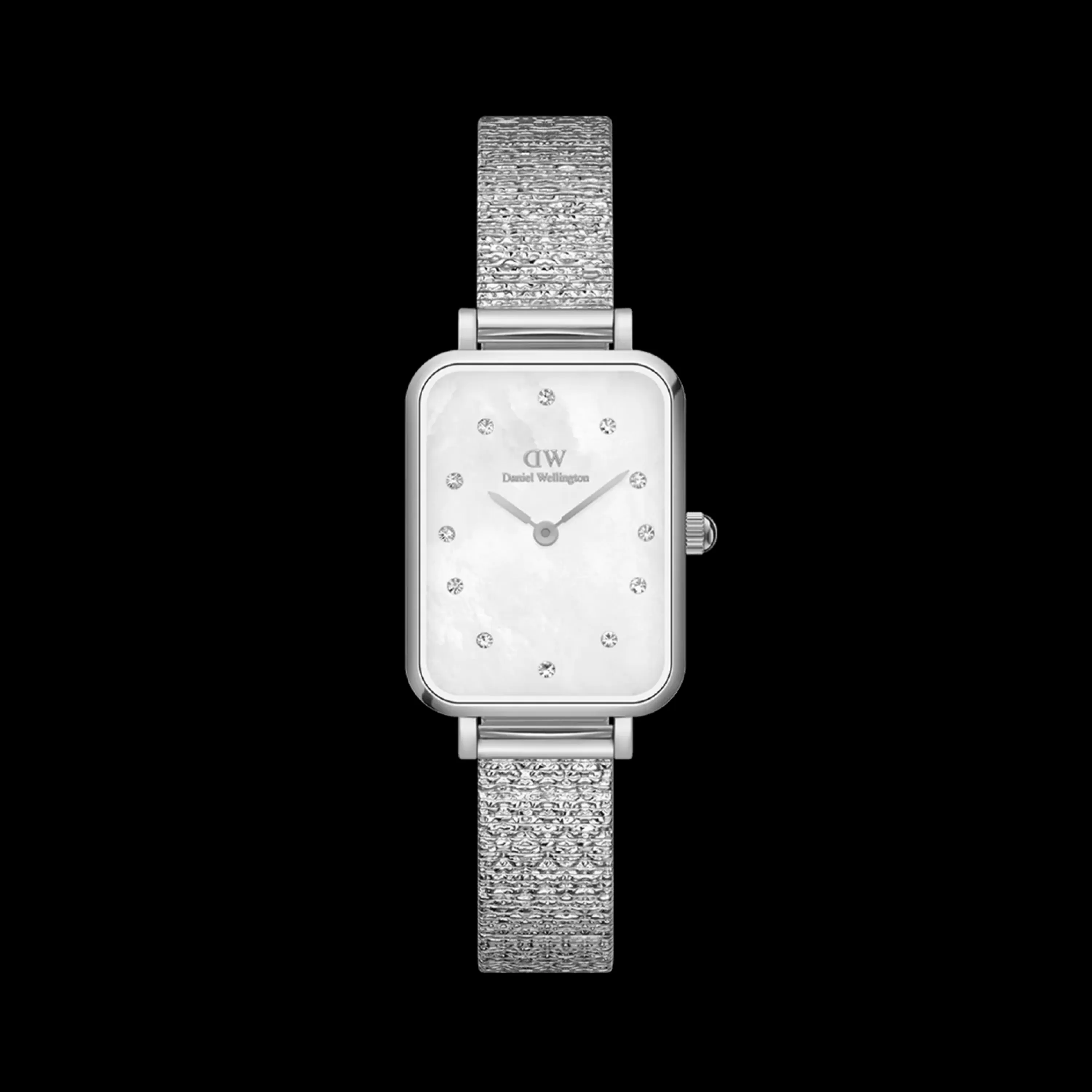 Damen Daniel Wellington Damenuhren-Quadro Lumine Pressed Piano Mop