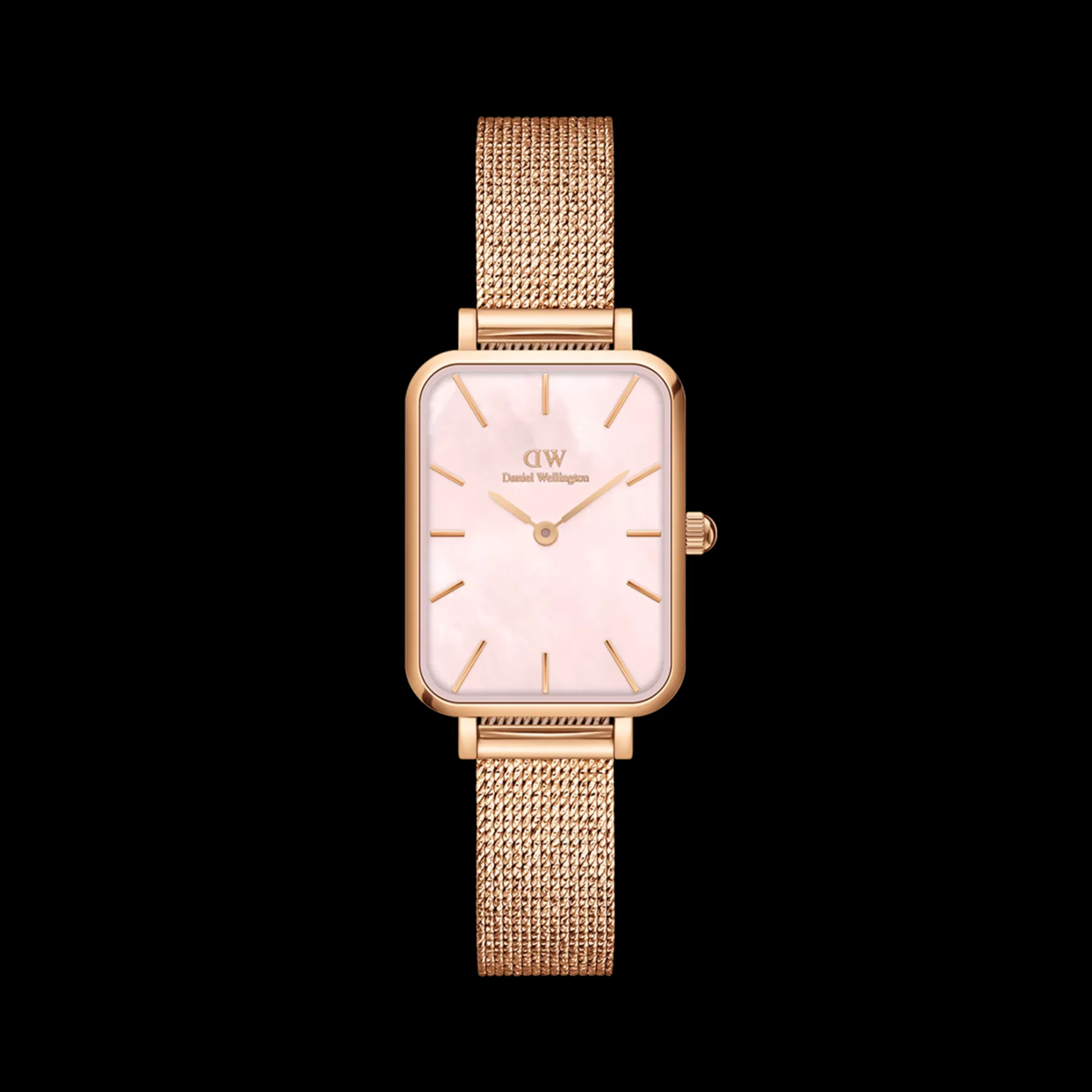 Damen Daniel Wellington Damenuhren-Quadro Pressed Melrose Mop