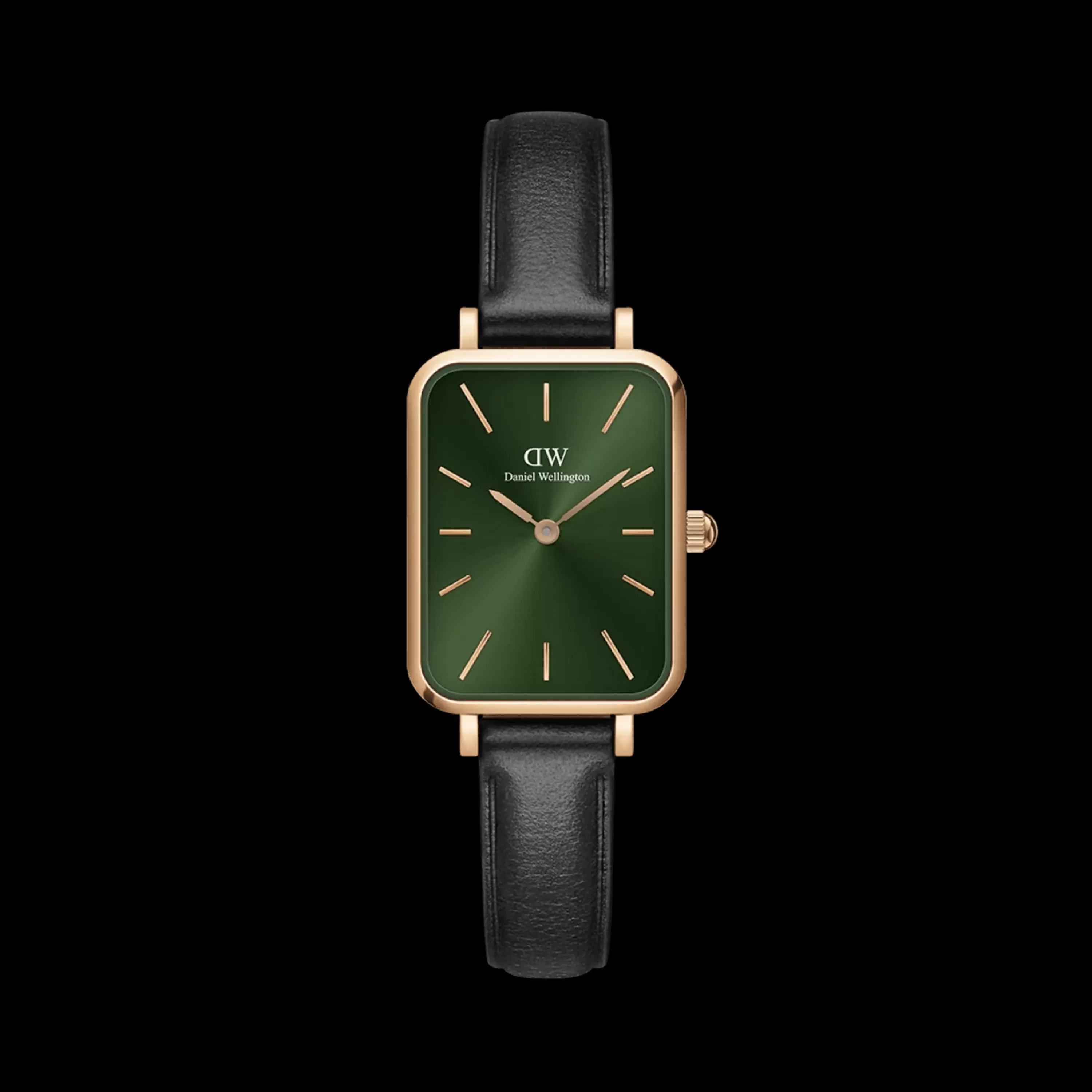 Damen Daniel Wellington Damenuhren-Quadro Pressed Sheffield Emerald